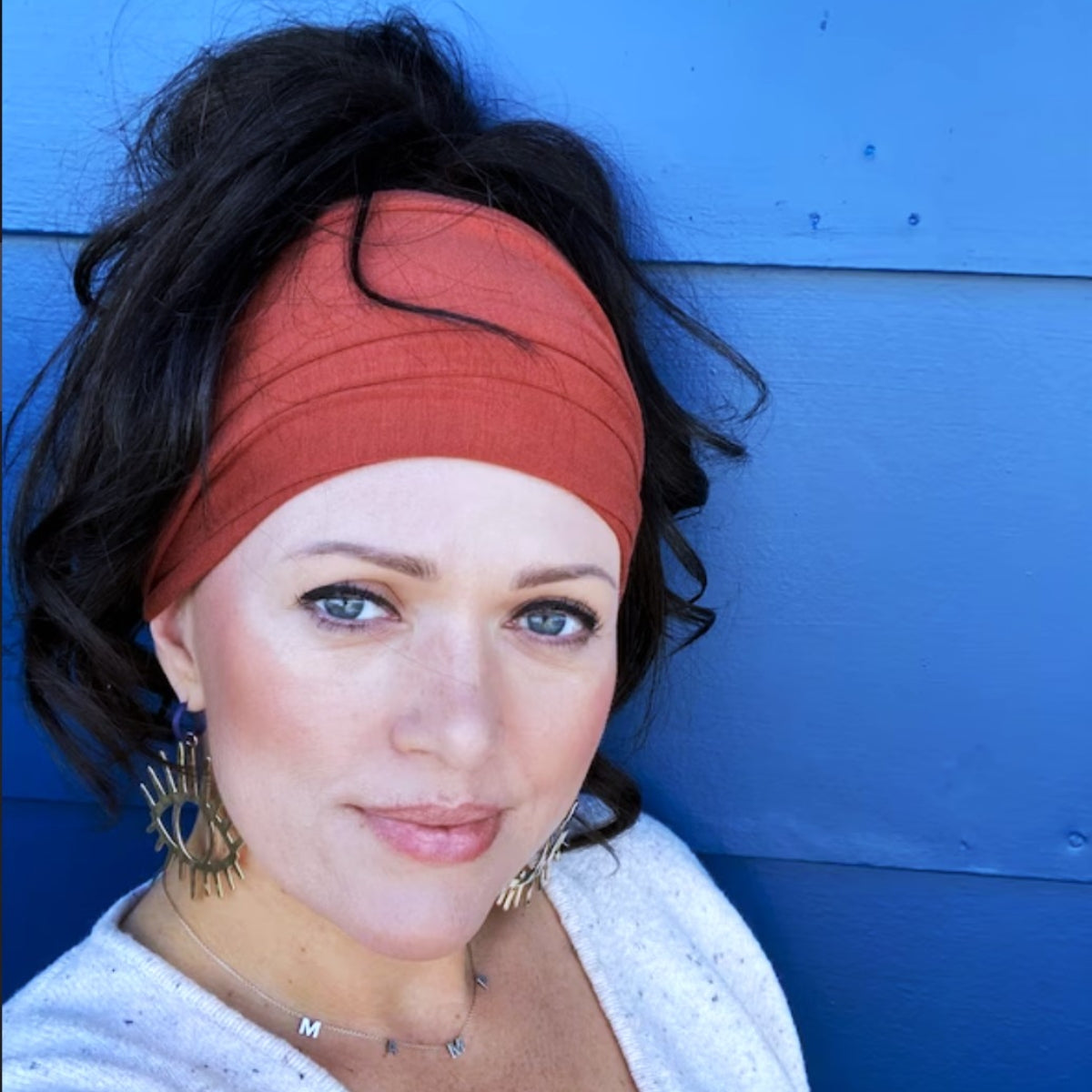 rhubarb head wrap by ecoshag