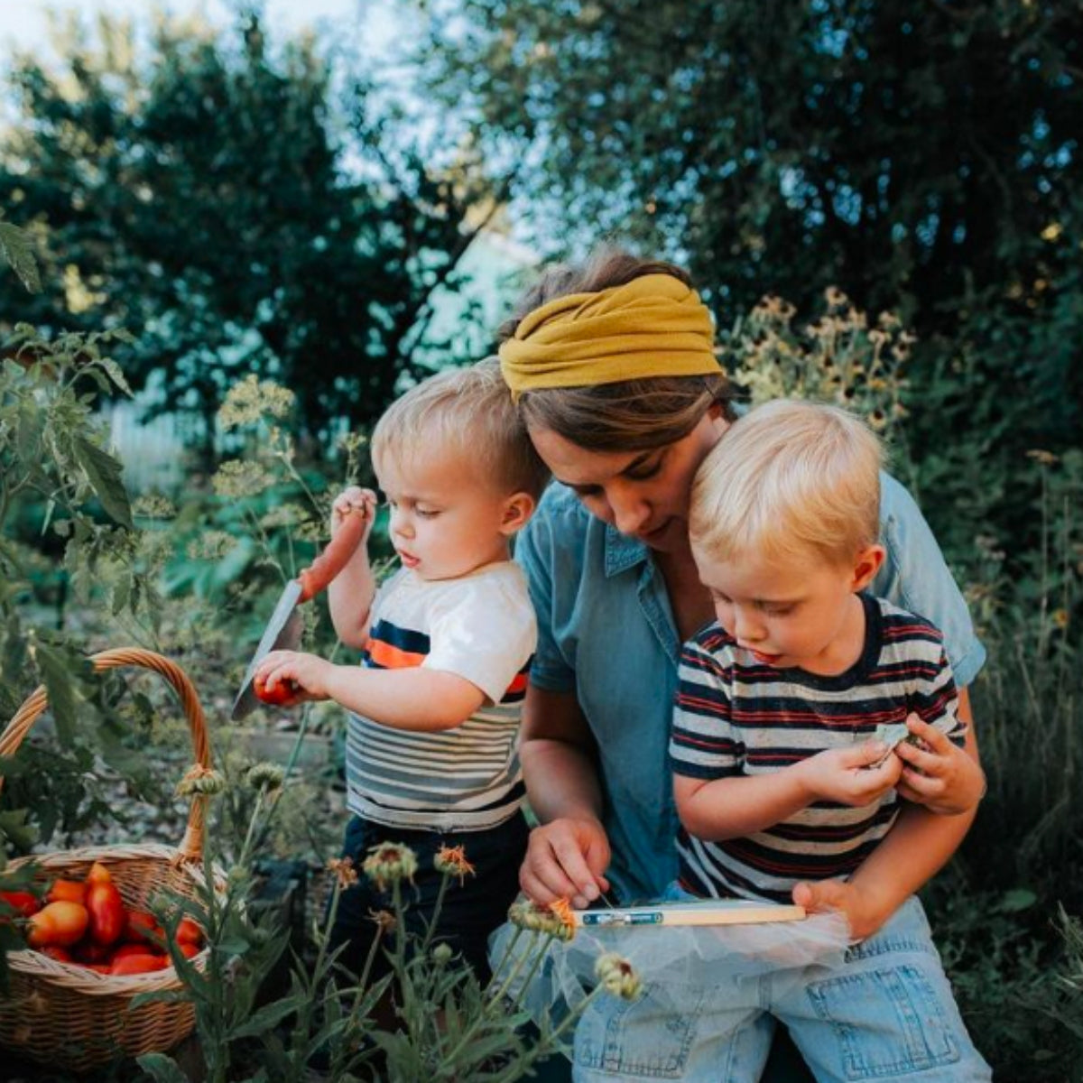 saffron head wrap by ecoshag