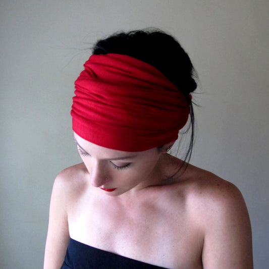ecoshag red head scarves for women