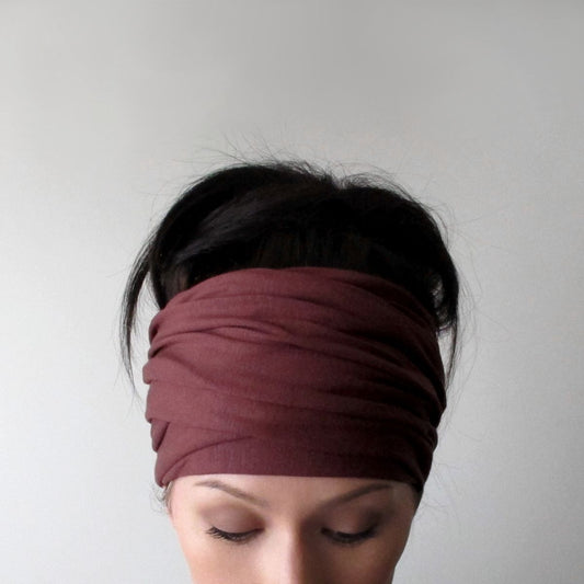 rum raisin head scarf ecoshag