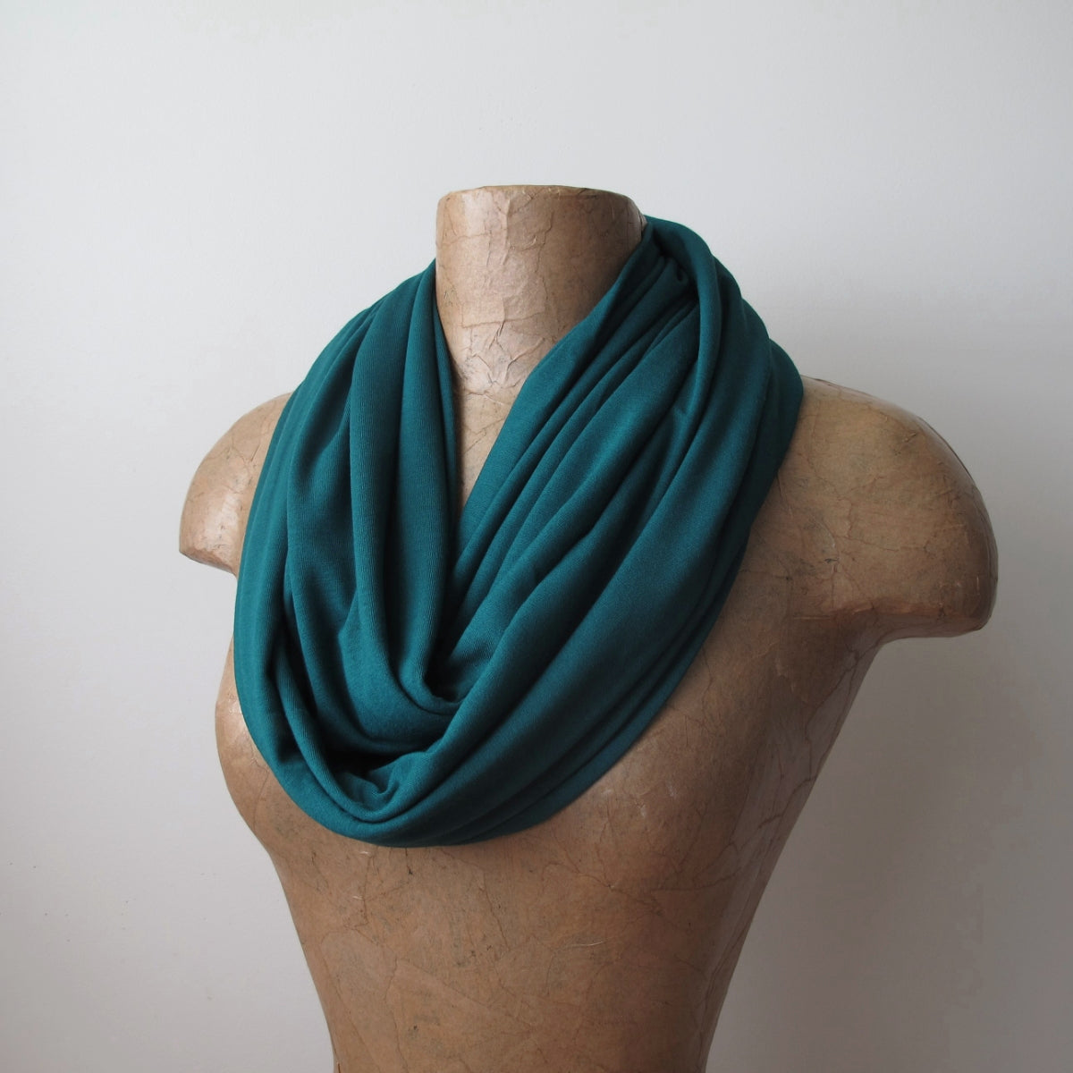 teal green scarf