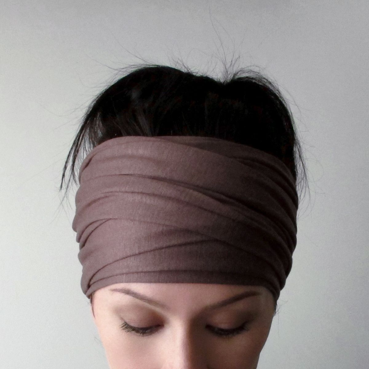 Ecoshag Warm Brown Head Scarf