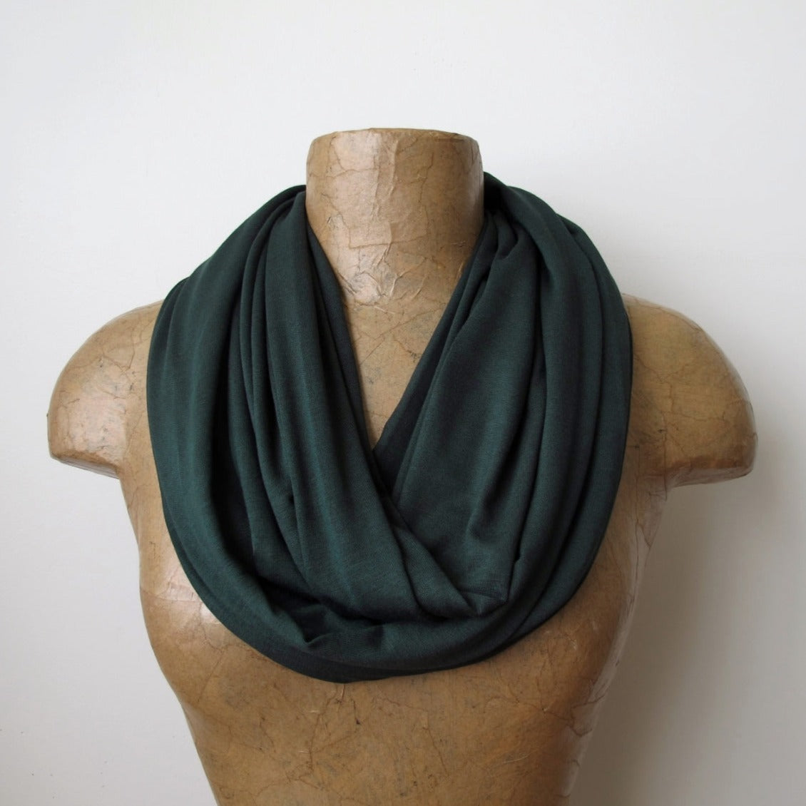 hunter green ecoshag scarf
