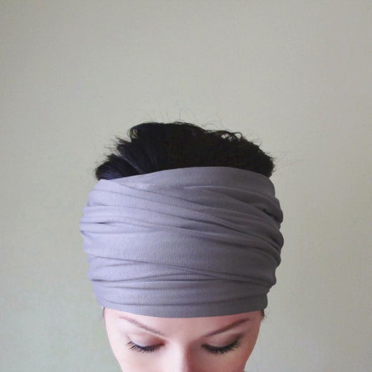 ecoshag lilac head scarf for women
