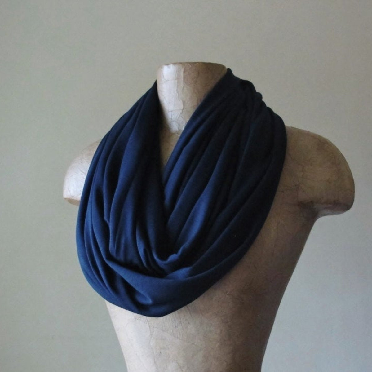 navy blue infinity scarf