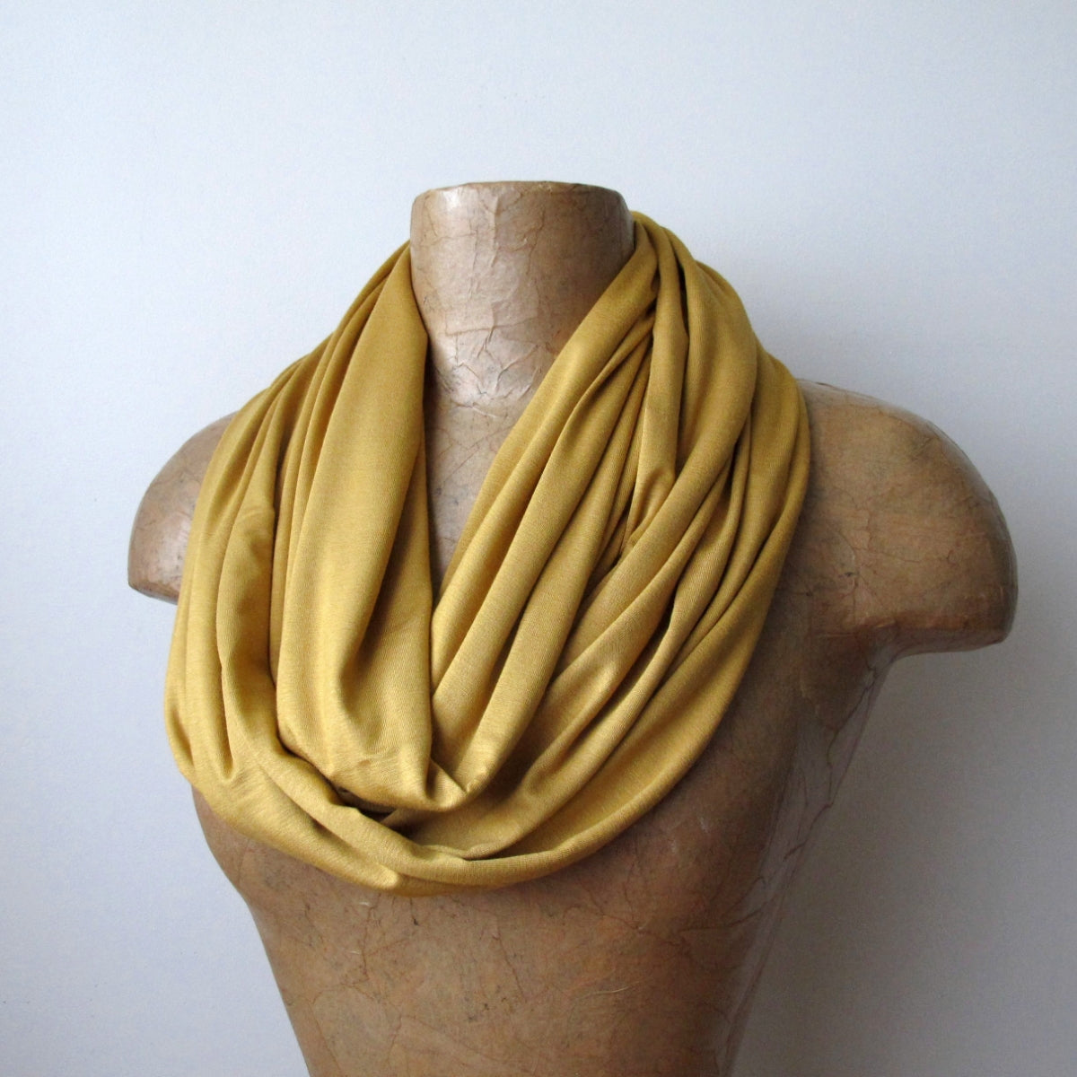mustard yellow scarf