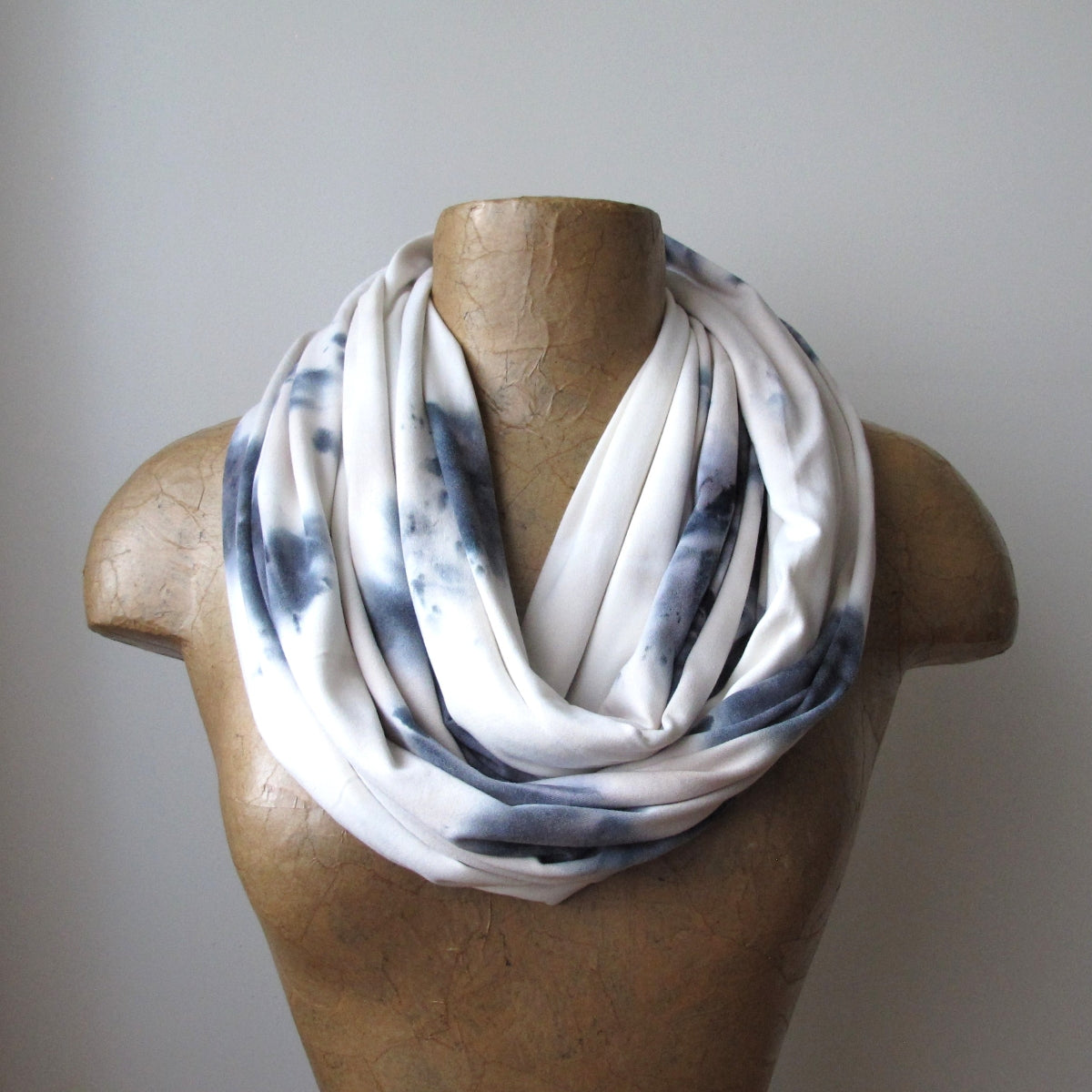 stone tie dye ecoshag scarf