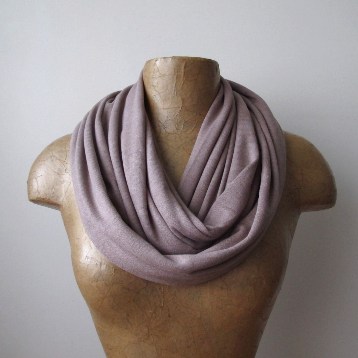taupe ecoshag scarf